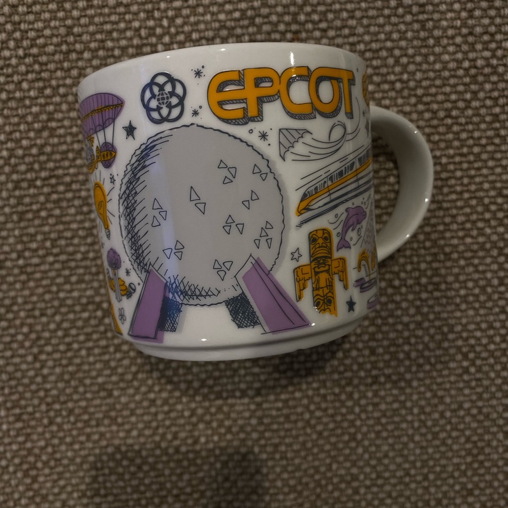 Disney Parks EPCOT Starbucks Been There Series Pin Drop Collection Mug Cup - Picture 12 of 17